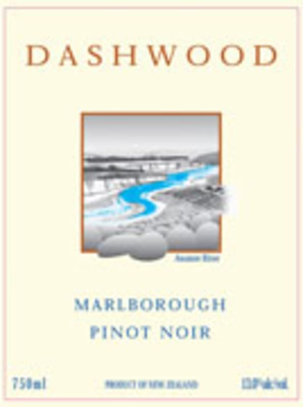 Dashwood Pinot Noir 2002 Front Label