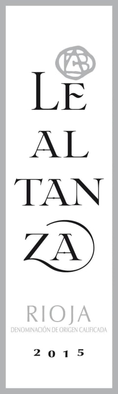 Bodegas Altanza Lealtanza Blanco 2015 Front Label