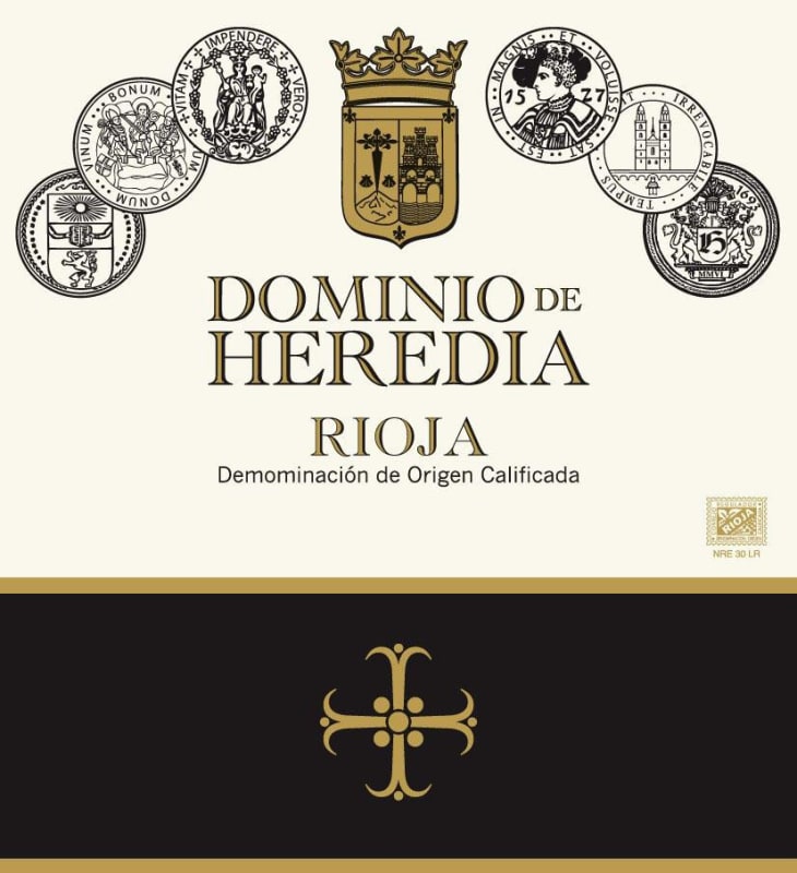 Bodegas Altanza Dominio de Heredia Rioja 2013 Front Label