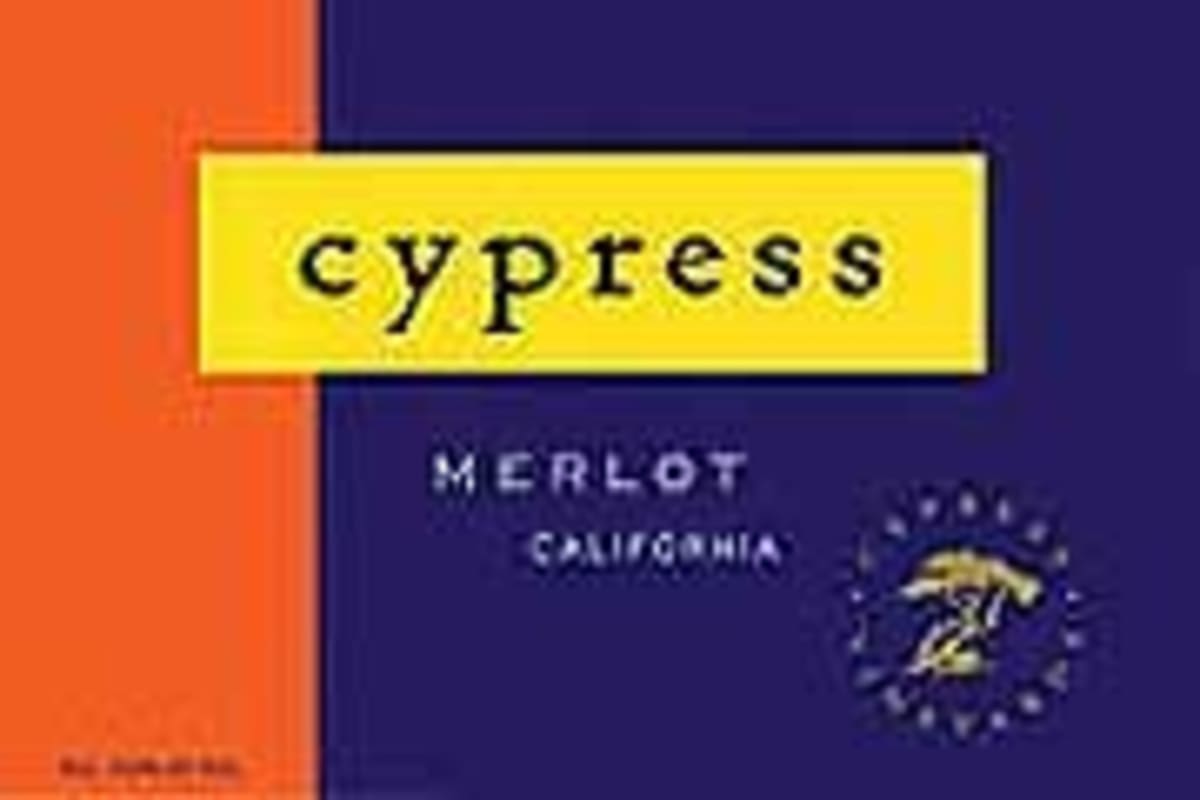 J. Lohr Cypress Merlot 2001 Front Label