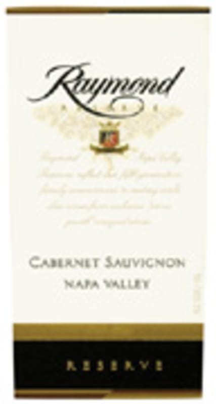 Raymond Reserve Selection Cabernet Sauvignon 1987 Front Label
