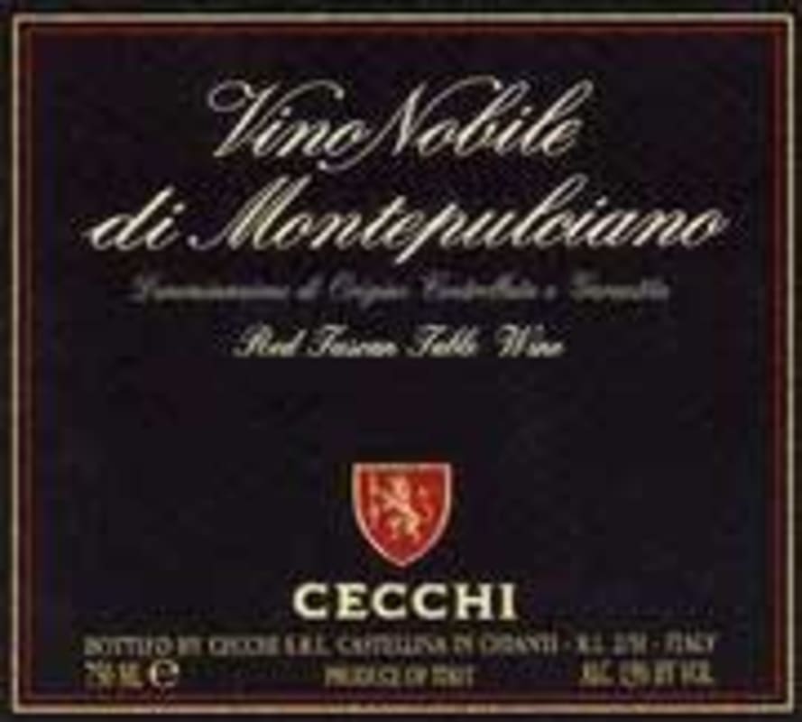 Cecchi Vino Nobile di Montepulciano 2000 Front Label