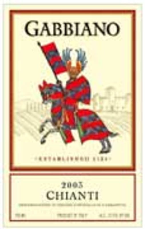 Gabbiano Chianti Classico 2002 Front Label