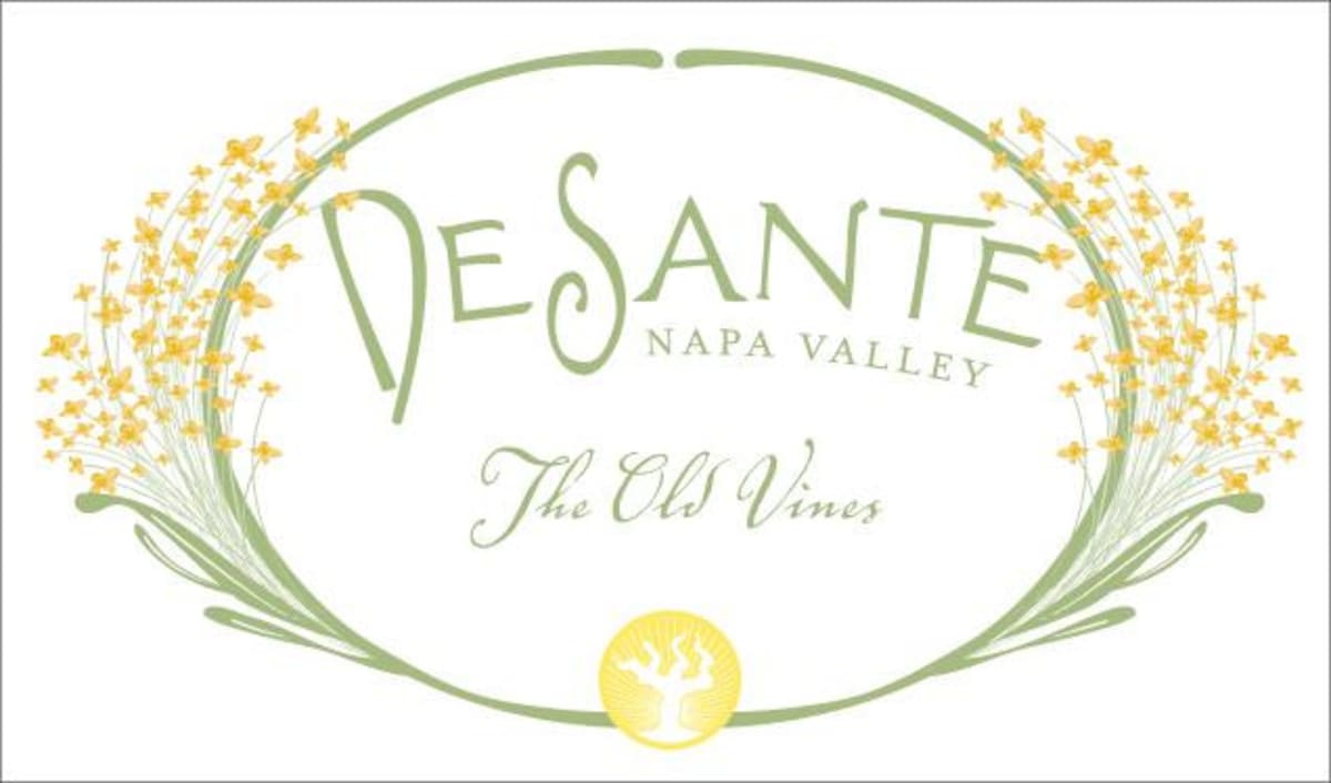 DeSante The Old Vines White 2014 Front Label