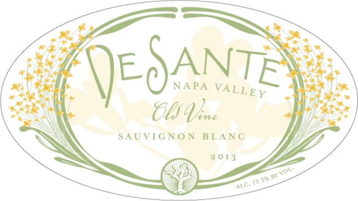 DeSante Old Vine Sauvignon Blanc 2013 Front Label