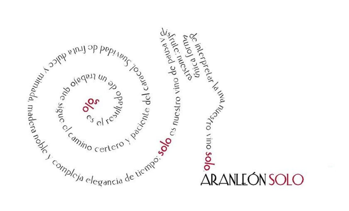 Bodegas Aranleon Solo 2009 Front Label