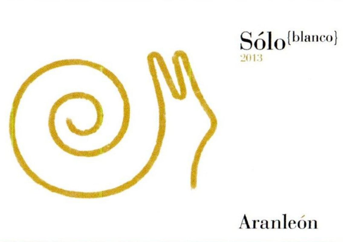 Bodegas Aranleon Solo Blanco 2013 Front Label
