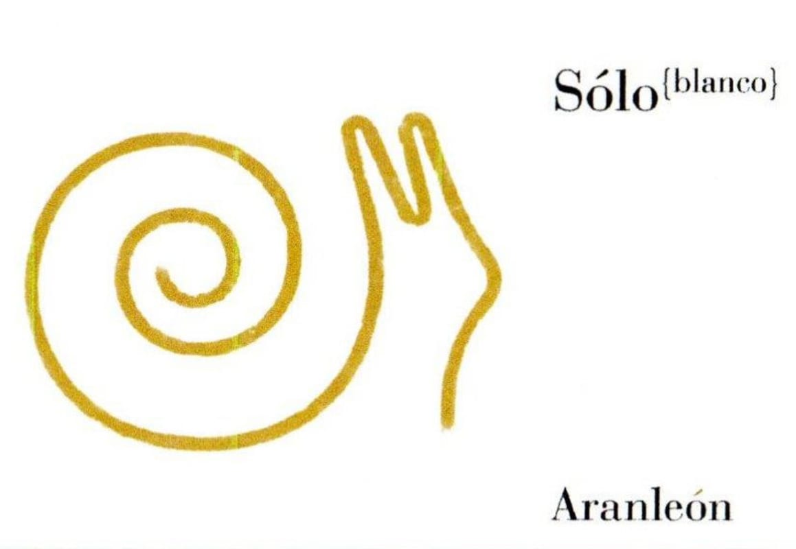 Bodegas Aranleon Solo Blanco 2015 Front Label