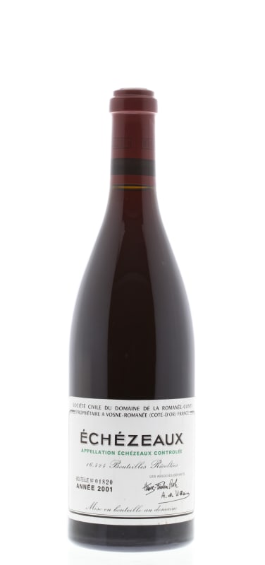 Domaine de la Romanee-Conti Echezeaux Grand Cru 2001 Front Bottle Shot