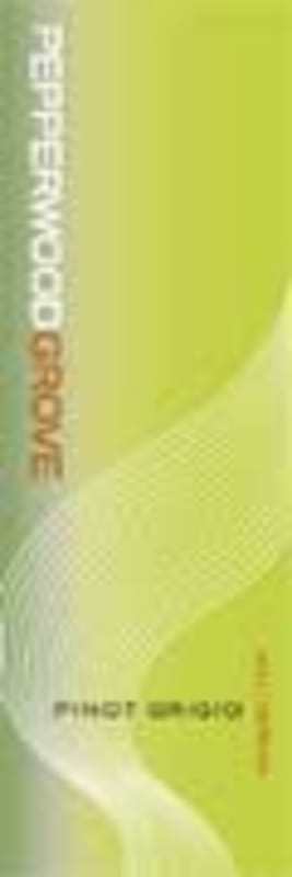 Pepperwood Grove Pinot Grigio 2003 Front Label