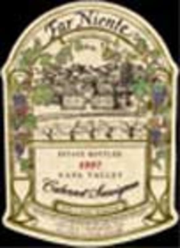 Far Niente Cabernet Sauvignon 2000 Front Label