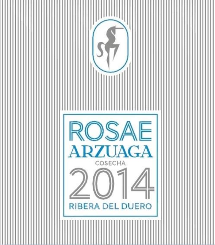 Arzuaga Rosae Rosado 2014 Front Label