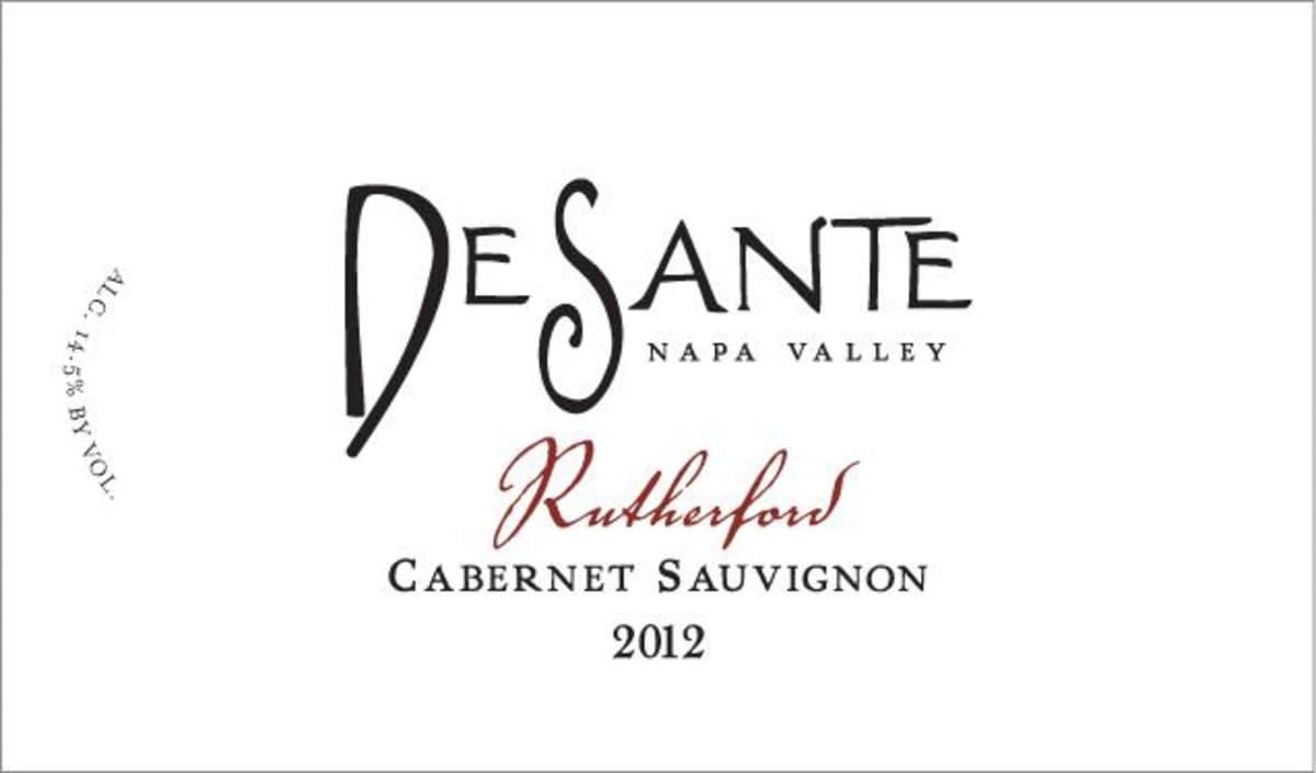 DeSante Cabernet Sauvignon 2012 Front Label