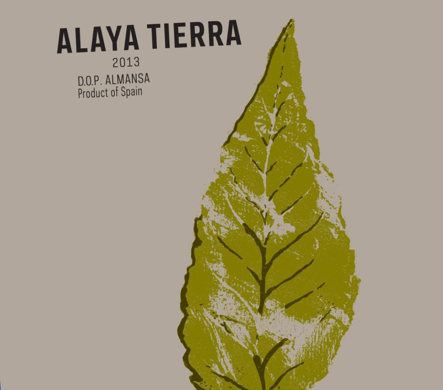Atalaya Alaya Tierra 2013 Front Label