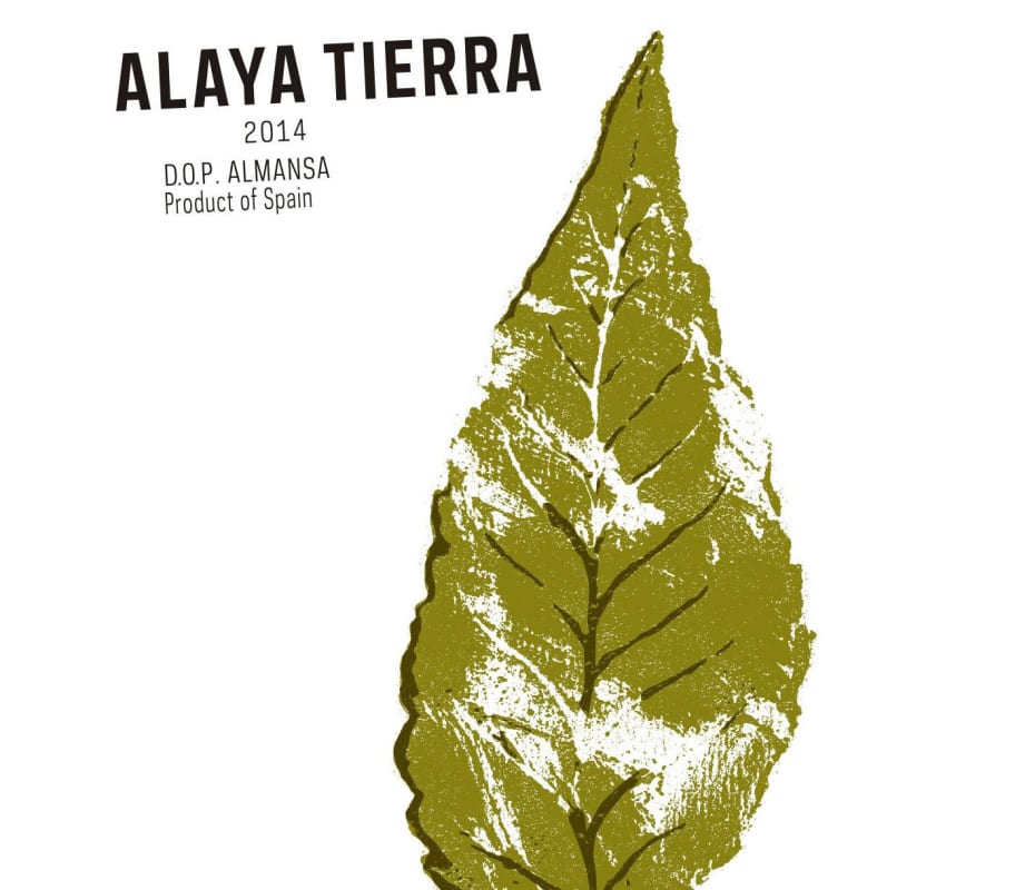 Atalaya Alaya Tierra 2014 Front Label