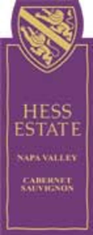 Hess Estate Cabernet Sauvignon 2001 Front Label