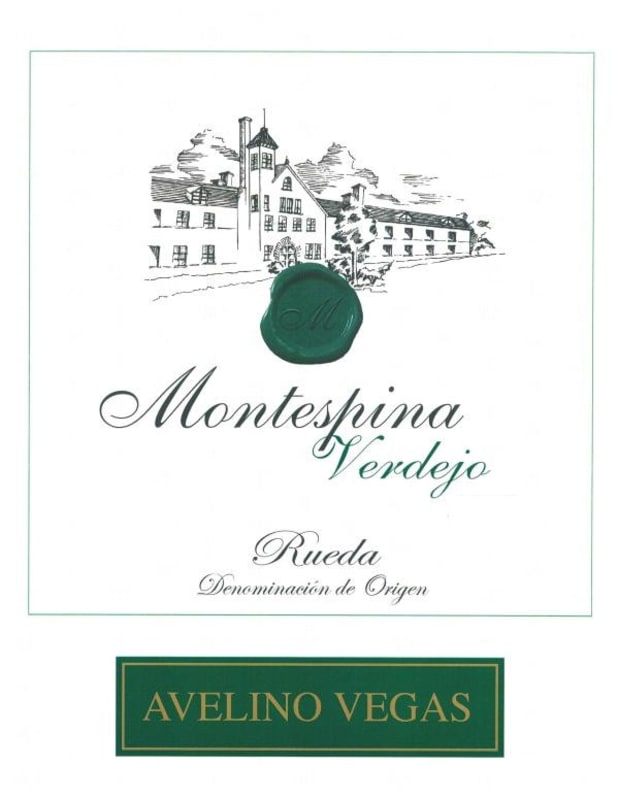 Montespina Verdejo 2013 Front Label