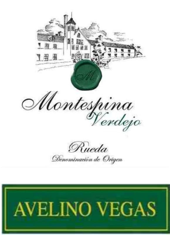Montespina Verdejo 2011 Front Label