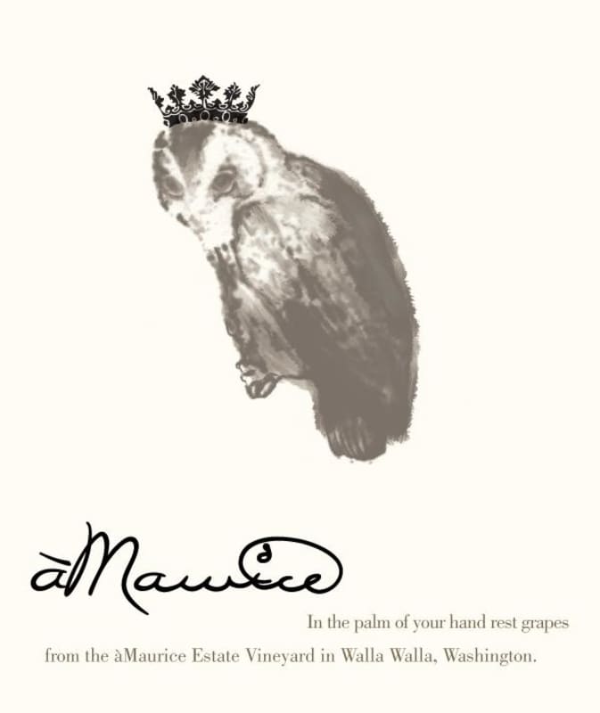 aMaurice Owl and Crown Cabernet Sauvignon 2010 Front Label