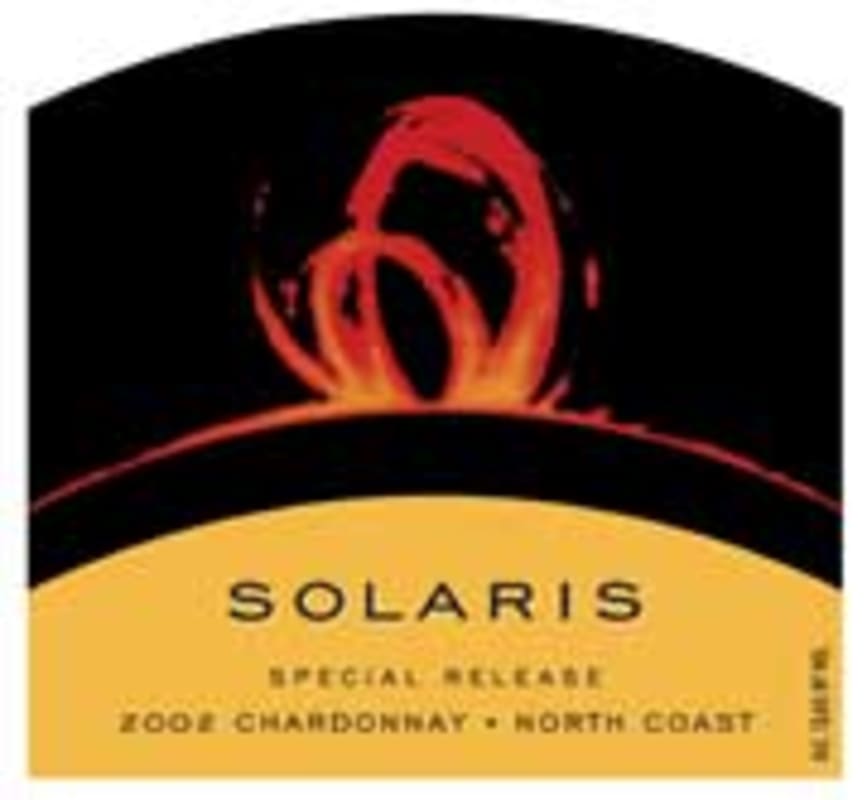 Solaris Chardonnay 2002 Front Label