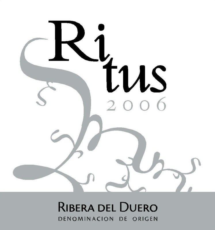 Bodegas Balbas Ritus 2006 Front Label