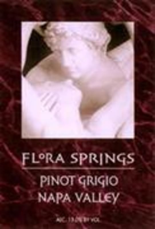 Flora Springs Pinot Grigio 2003 Front Label