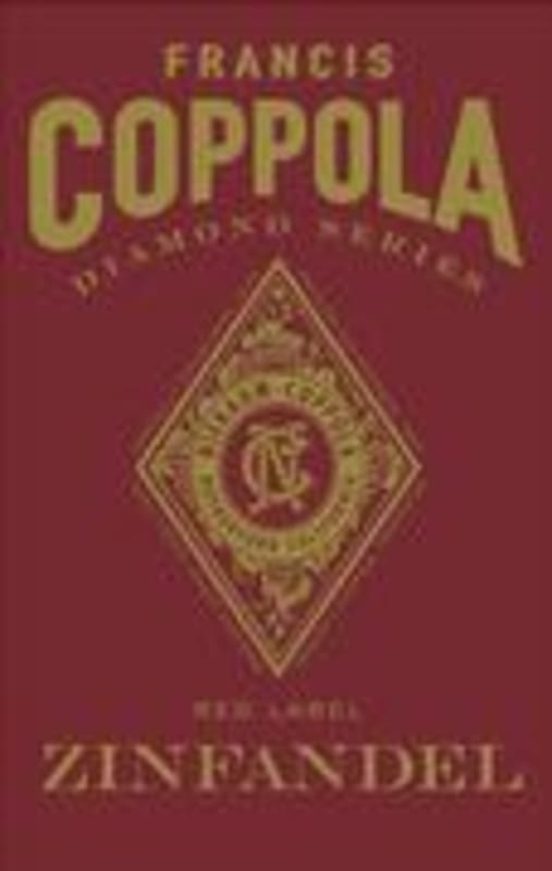 Francis Ford Coppola Diamond Collection Zinfandel 1997 Front Label