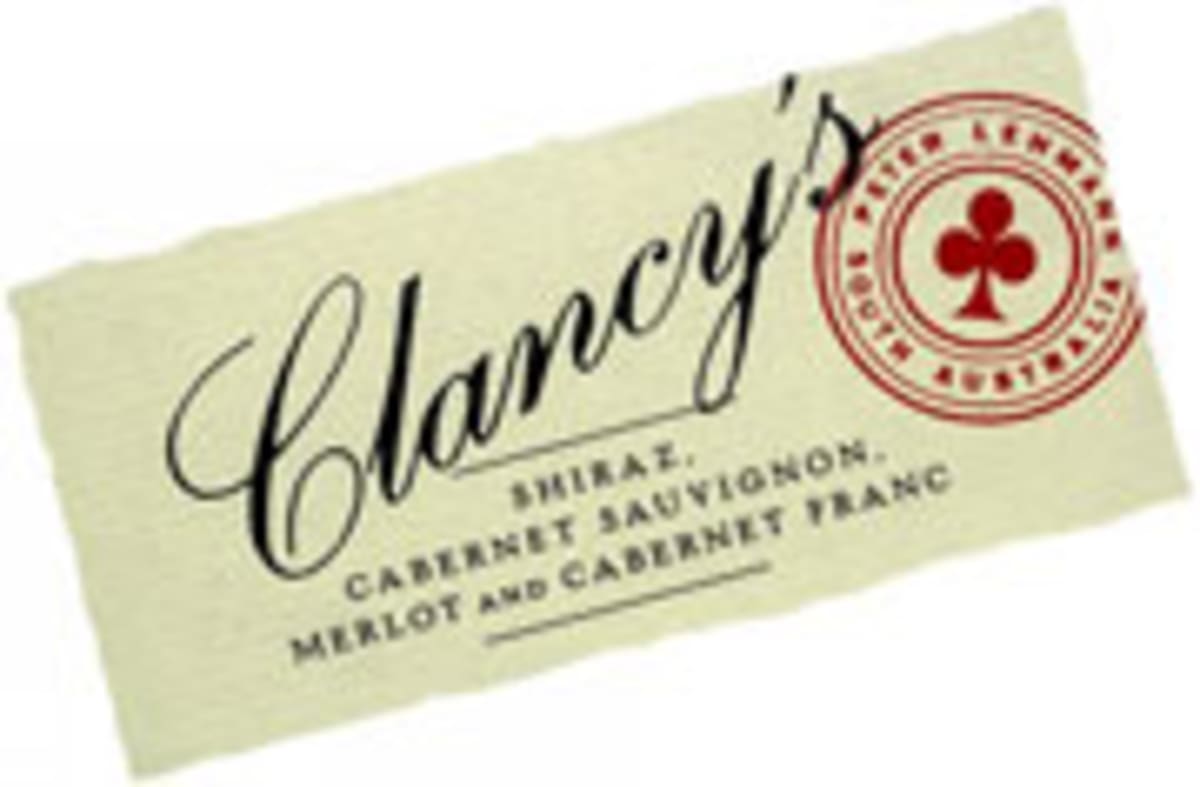 Peter Lehmann Clancy's 2002 Front Label