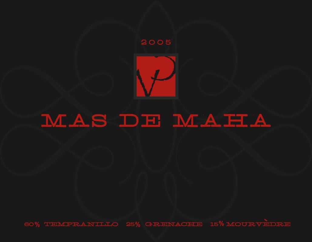 Villa Creek Mas de Maha Red Blend 2005 Front Label