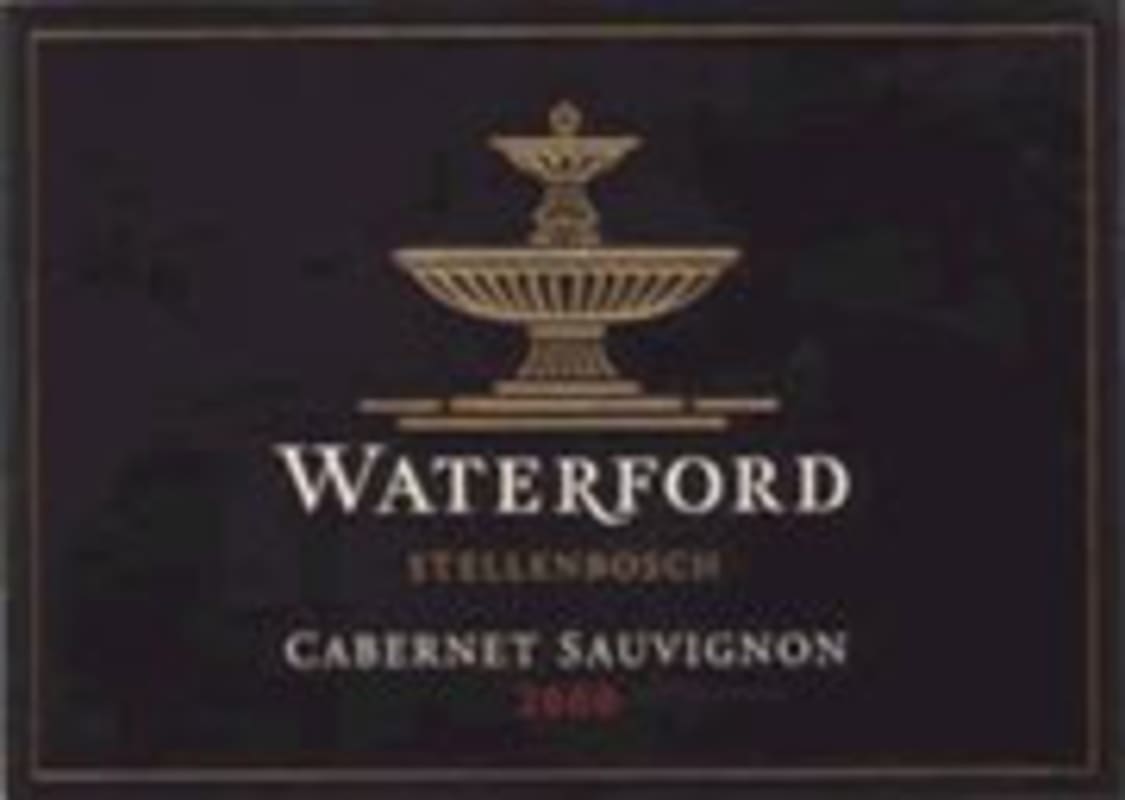 Waterford Cabernet Sauvignon 2000 Front Label
