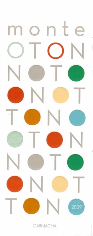 Borsao Monte Oton Garnacha 2009 Front Label