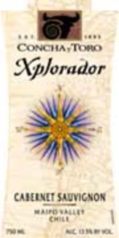 Concha y Toro Xplorador Cabernet Sauvignon 2003 Front Label
