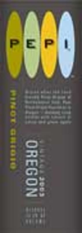 Pepi Pinot Grigio 2003 Front Label