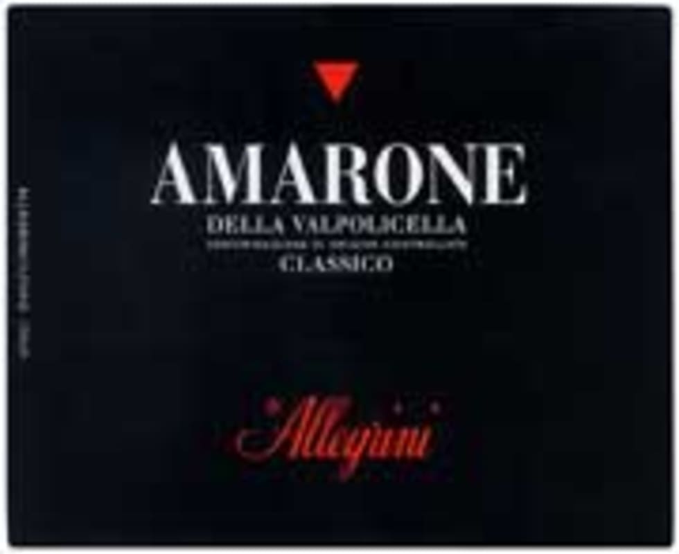Allegrini Amarone Classico 2001 Front Label