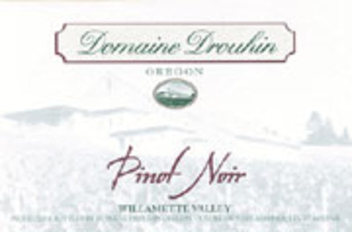 Domaine Drouhin Oregon Pinot Noir 2001 Front Label