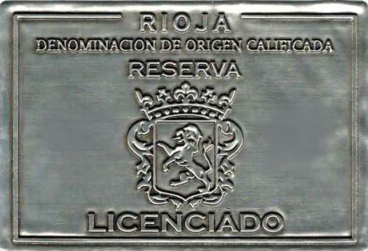 Burgo Viejo Licenciado Reserva 2008 Front Label