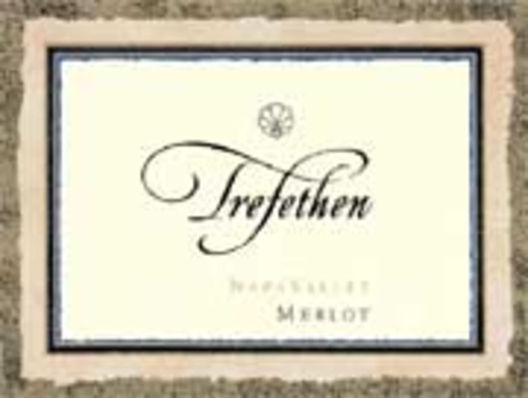 Trefethen Merlot 2000 Front Label