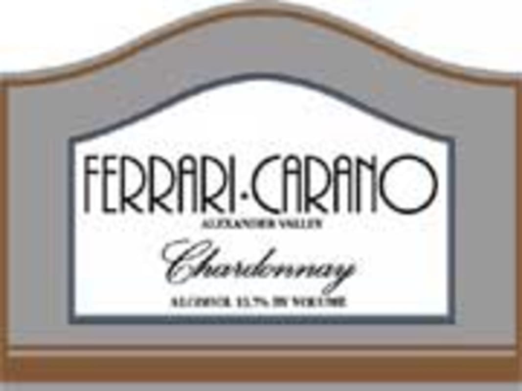 Ferrari-Carano Chardonnay 2002 Front Label