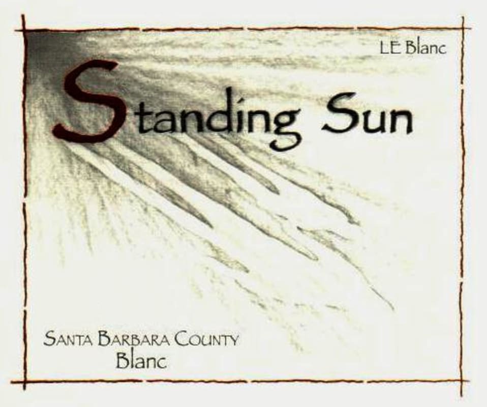 Standing Sun Wines Le Blanc 2011 Front Label