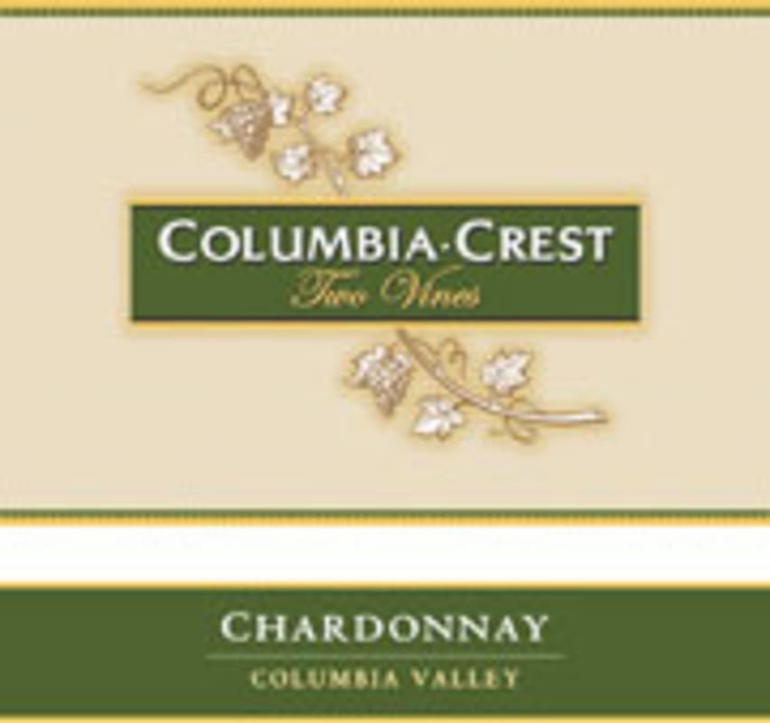 Two Vines Chardonnay 2002 Front Label