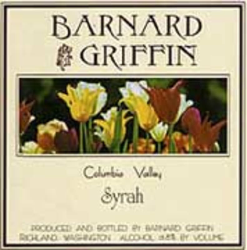 Barnard Griffin Syrah 2003 Front Label