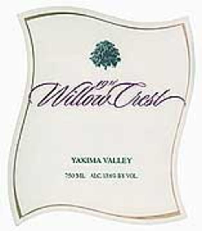 Willow Crest Pinot Gris 2003 Front Label