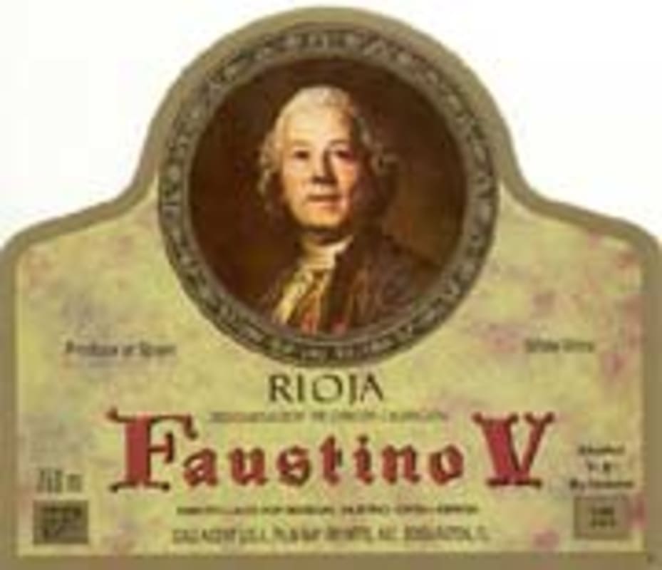 Faustino V Blanco 2001 Front Label