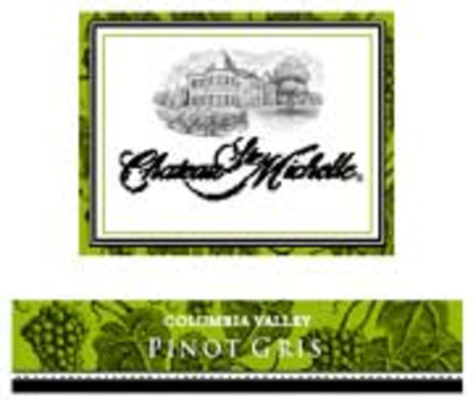 Chateau Ste. Michelle Pinot Gris 2003 Front Label