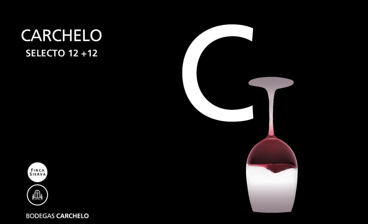 Bodegas Carchelo Selecto 12+12 Crianza 2012 Front Label
