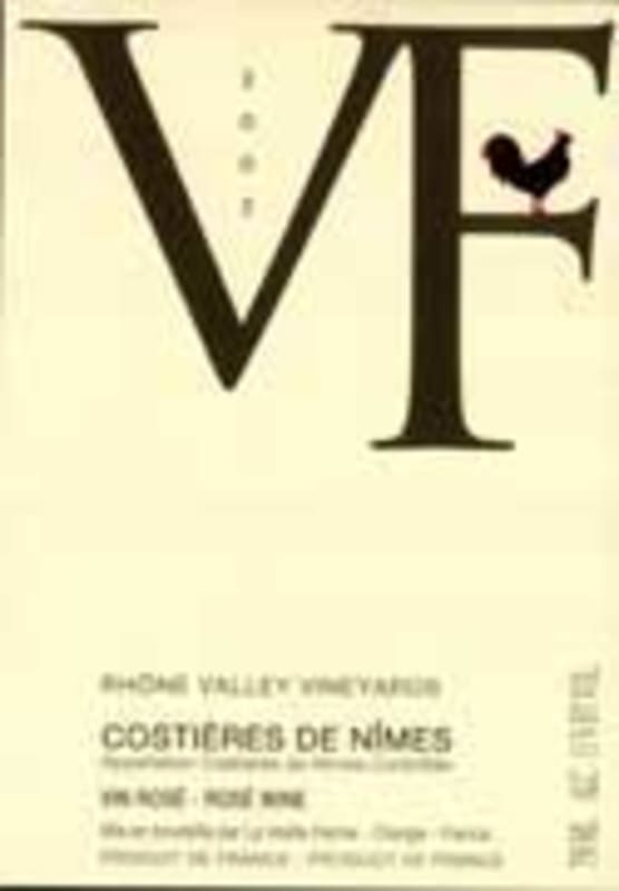 La Vieille Ferme Rose 2003 Front Label