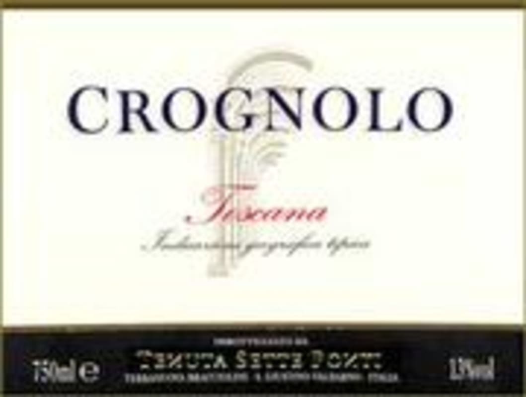 Tenuta Sette Ponti Crognolo 2002 Front Label