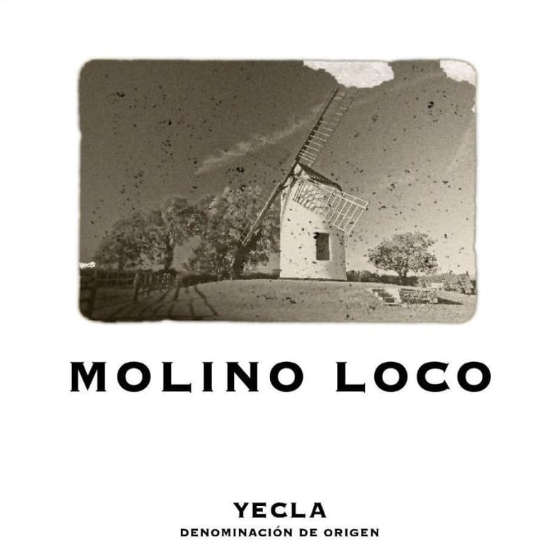 Bodegas Castano Molino Loco Monastrell 2014 Front Label