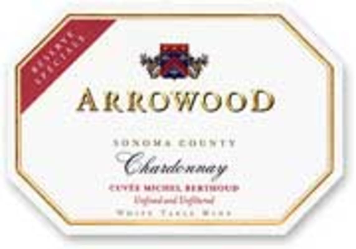 Arrowood Reserve Speciale Chardonnay 2001 Front Label