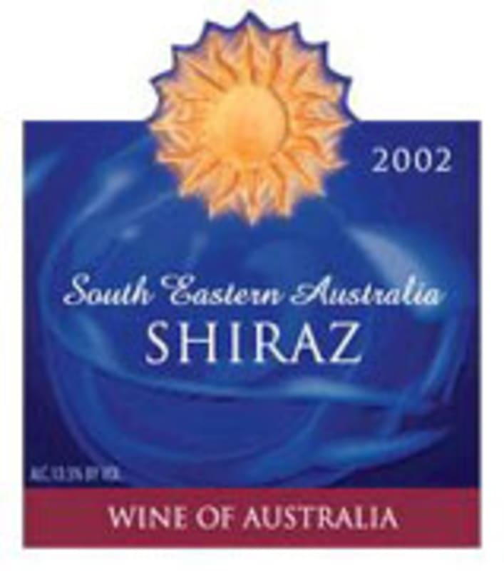 Azure Bay South Eastern Australia Shiraz 2002 Front Label